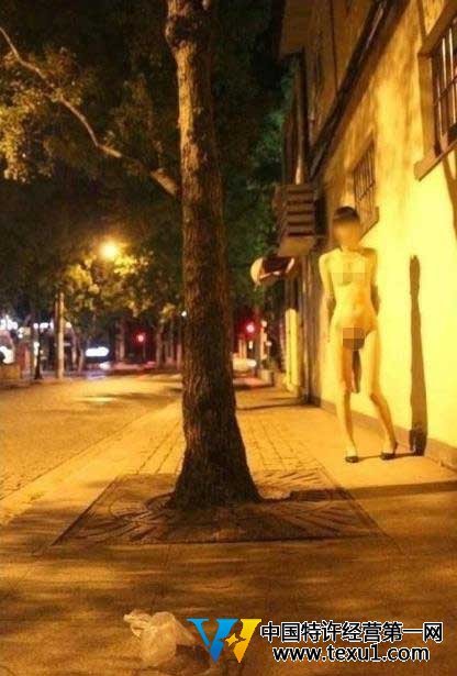 上海鬧市裸拍女子更多艷照流出(組圖)