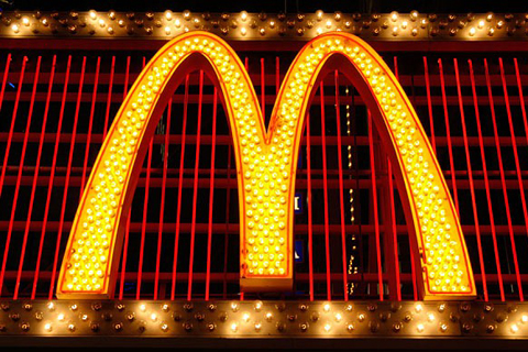 示意圖:麥當勞Mcdonalds,麥當勞O2O