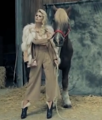 赫迪拉前任女友任性的與動(dòng)物的另類寫真